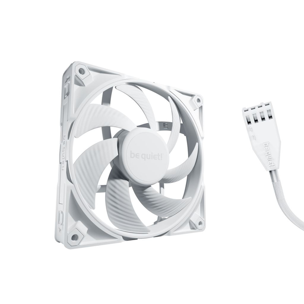 be quiet! BL119 Computerkølesystem Computerkabinet Ventilator 14 cm Hvid 1 stk