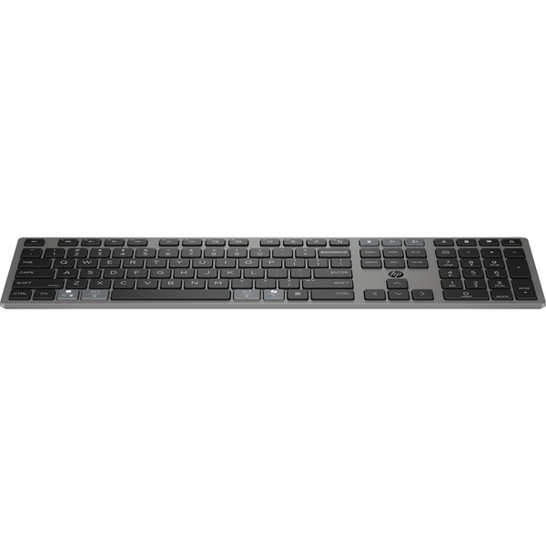 HP 720 Multi-Device Rechargeable Wireless Keyboard tastiera Casa/ufficio USB + Bluetooth Nero