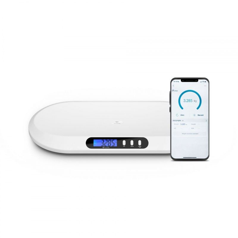 TrueLife B5 BT digitális babamérleg Bluetooth alkalmazással (TLBSB5BT)