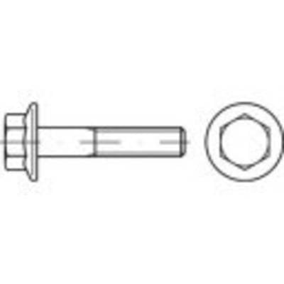 TOOLCRAFT TO-5374641 hatlapfejű csavar M5 10 mm külső hatlap DIN 6921 rozsdamentes acél A2 200 db (TO-5374641)
