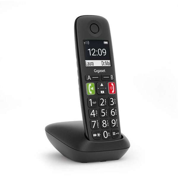 Gigaset E290 Analóg Telefon - Fekete