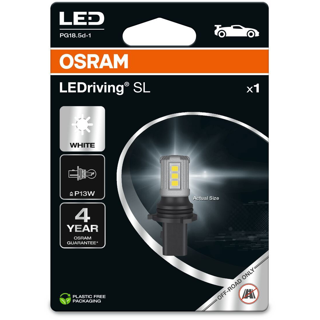 OSRAM LEDriving SL P13W hideg fehér 6000K 12V (828DWP-1BL)