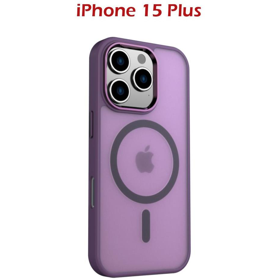 Swissten MagStick Flex iPhone 15 Plus lila tok (35503025)