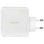 Charger LogiLink 2-Port USB-A/USB-C 100 W White