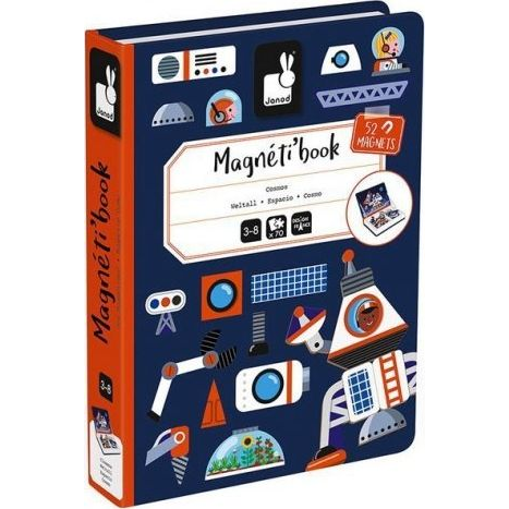 Janod 02589 Űrrakéta Magneti&amp;#39;book (J02589)