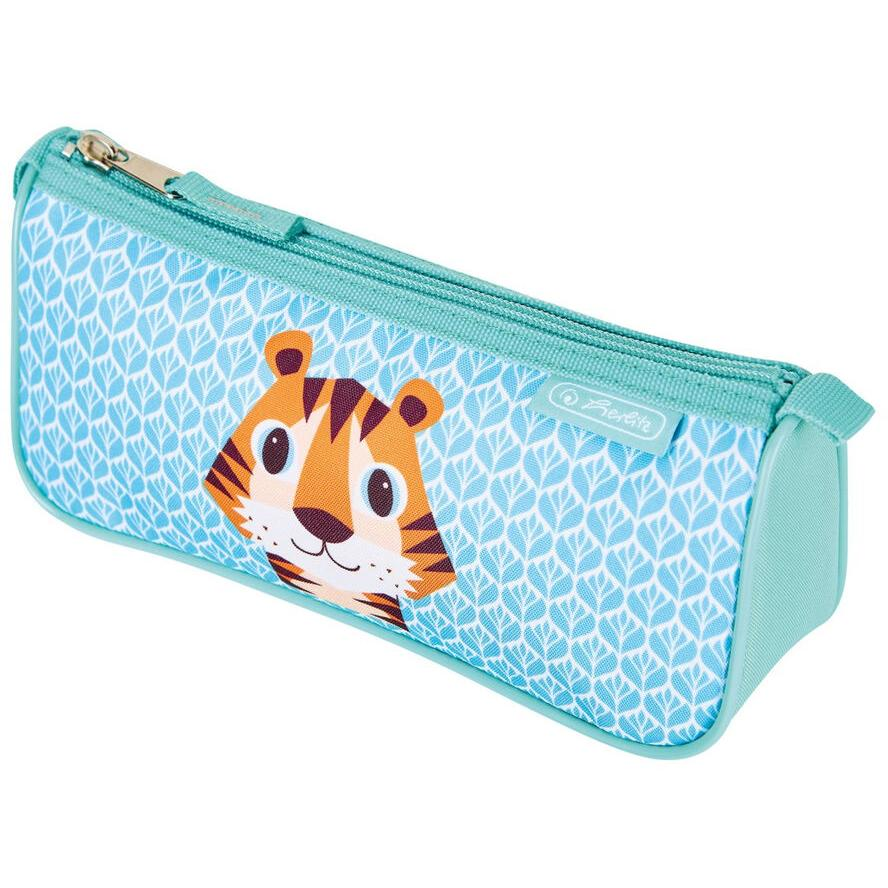 Herlitz Cute Animals Tigris Háromszög alakú tolltartó - Mintás (50038985)
