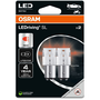 Комплект LED лампи за автомобил Osram LEDriving SL, P21/5W, 7528DRP-02B, 1,7W, 12V, BAY15D, червени, 2бр