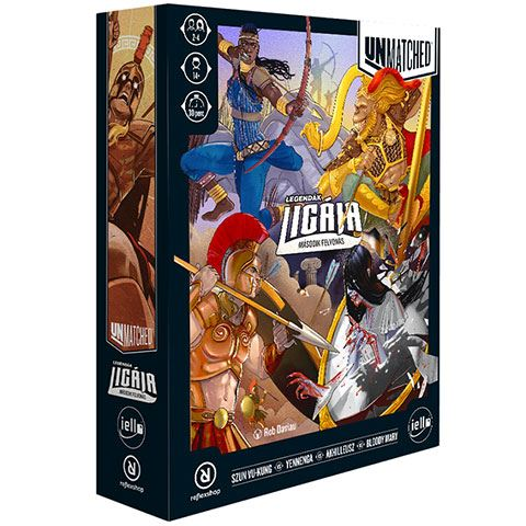 Asmodee Unmatched Legendák ligája - Második felvonás társasjáték (IEUMBLRS2) (ASIEUMBLRS2)