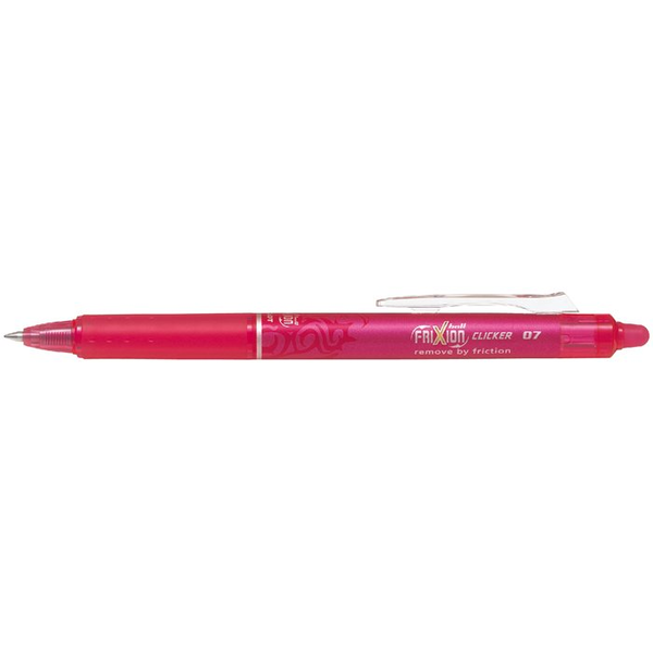 Pilot Frixion Clicker nyomógombos törölhető rollertoll - 0.35mm / rózsaszín