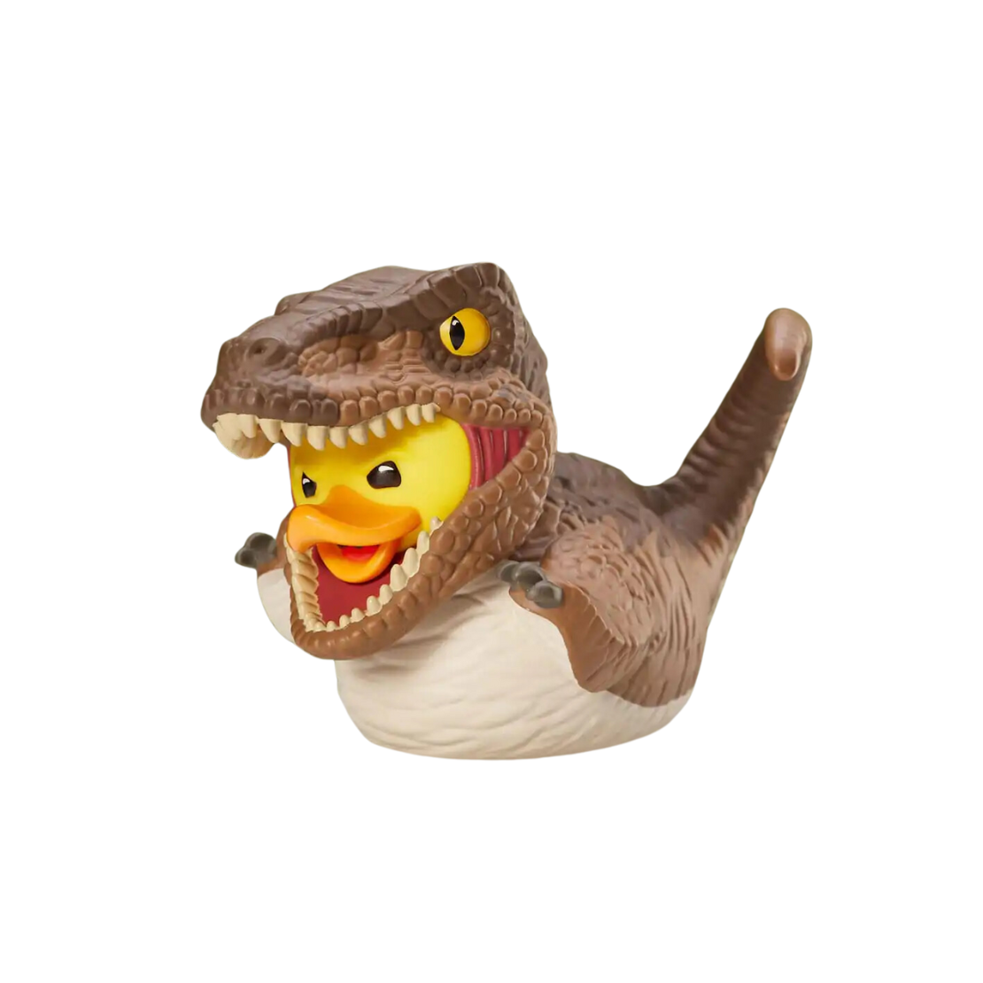 Numskull Tubbz Boxed Jurassic Park - Velociraptor Gumikacsa figura 10cm (NS4785)