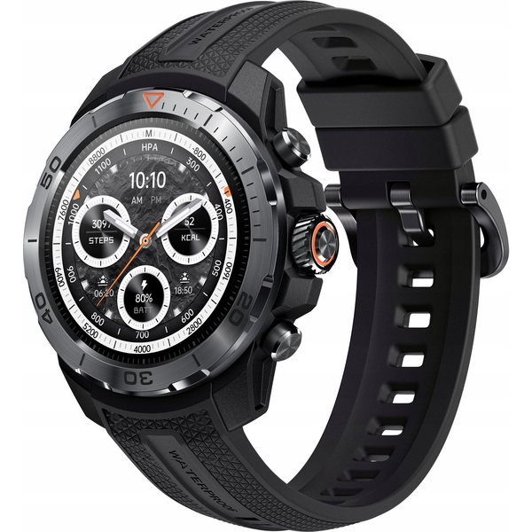 Mibro GS Explorer 1.32 AMOLED Умен часовник Черно