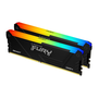 Paměť Kingston Fury Beast RGB, DDR4, 64 GB, 3200MHz, CL16
