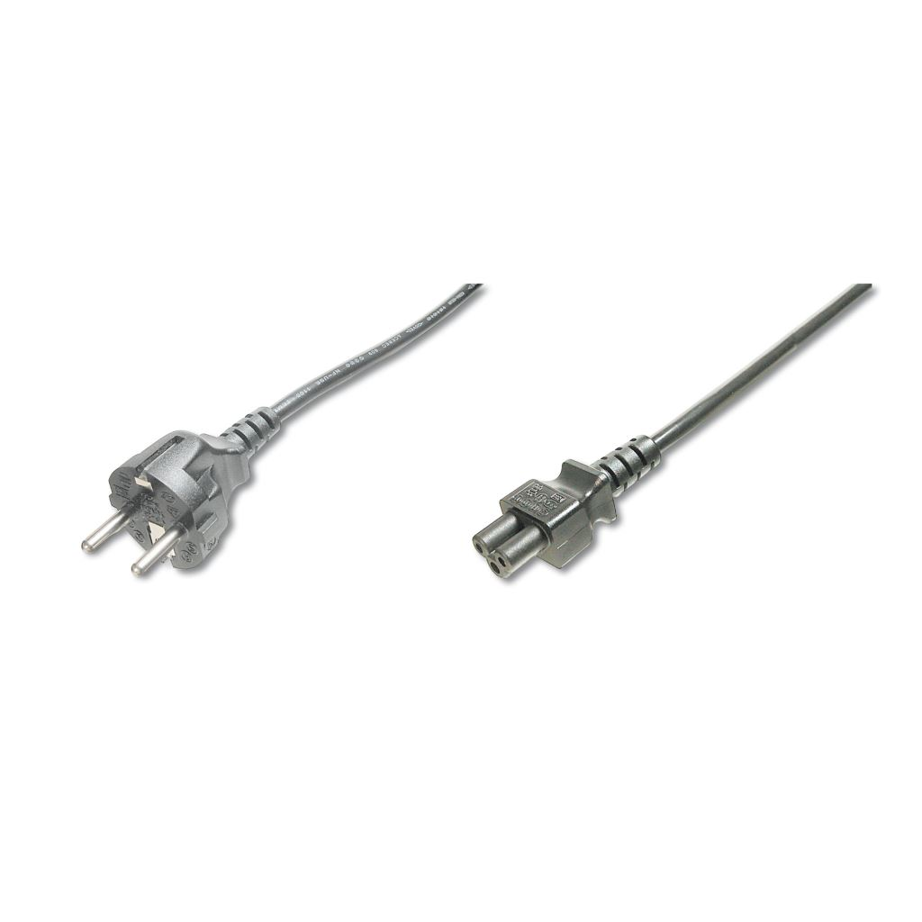 Assmann Schuko (CEE 7/7)/IEC C5 1,2m "Német" hálózati kábel (AK-440115-012-S) (AK-440115-012-S)