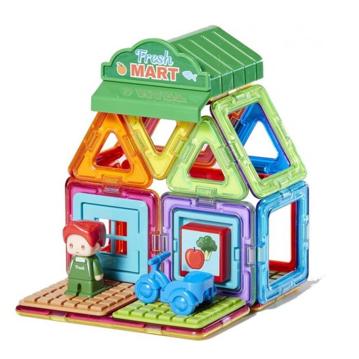 Magformers Szupermarket 22 darabos mágneses építő készlet (005-717007)