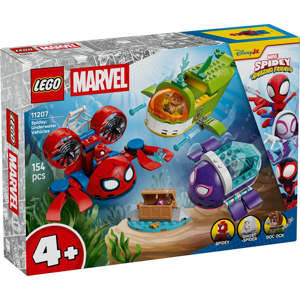 LEGO® MARVEL SUPER HEROES 11207 Pókember: Víz alatti járművek (11207)