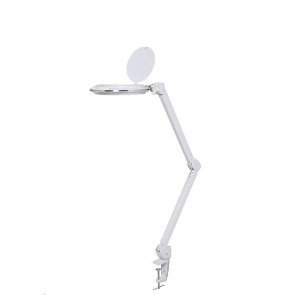 TOOLCRAFT LED-es asztali nagyítós lámpa fehér (TO-8118210)
