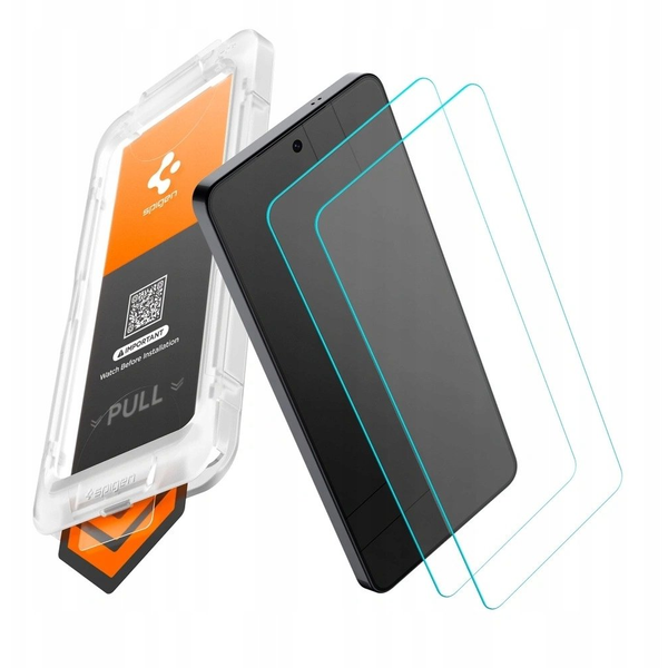 Tvrdené sklo pre Galaxy S26 Ultra, Spigen EZ Fit Pro AC 2P, s aplikátorom