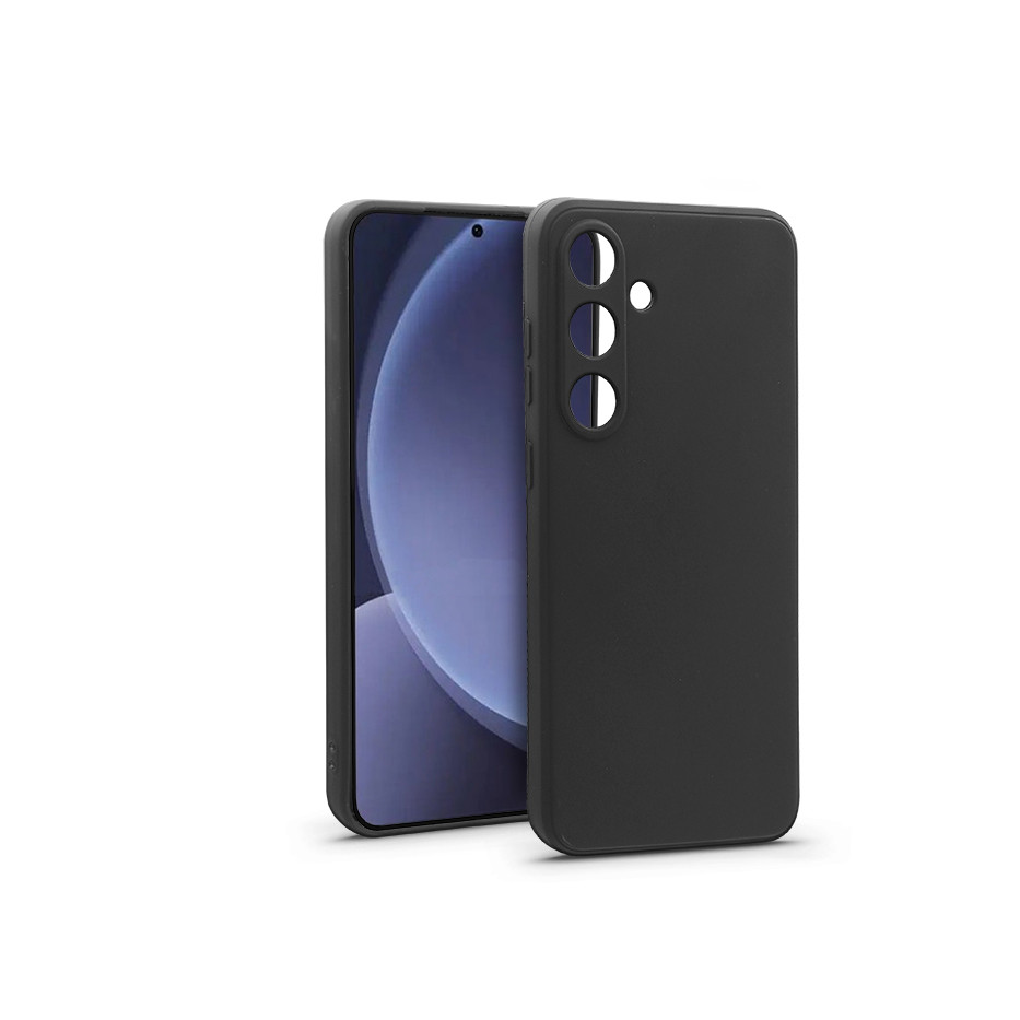 Haffner Soft szilikon tok - Samsung SM-S936 Galaxy S25+ - fekete (HF338328)