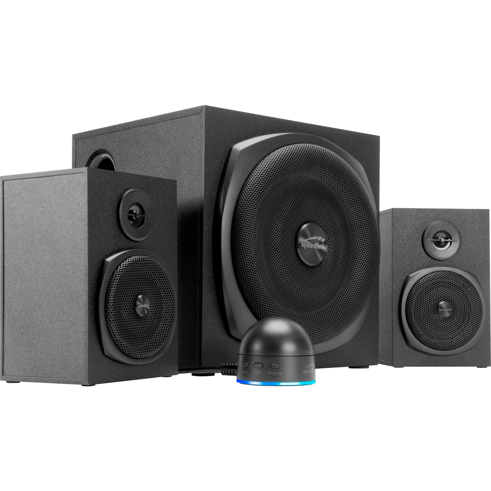 Speedlink Gravity LT 2.1 Subwoofer System Black (SL-820009-BK)