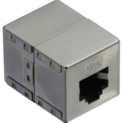 Počítačová spojka, redukce, adaptér RJ45 FTP kat. 6