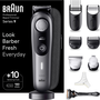 Braun BeardTrimmer BT9420 тример за брада Батерия 40 2 см Работа на мокро и сухо Черен, Сив