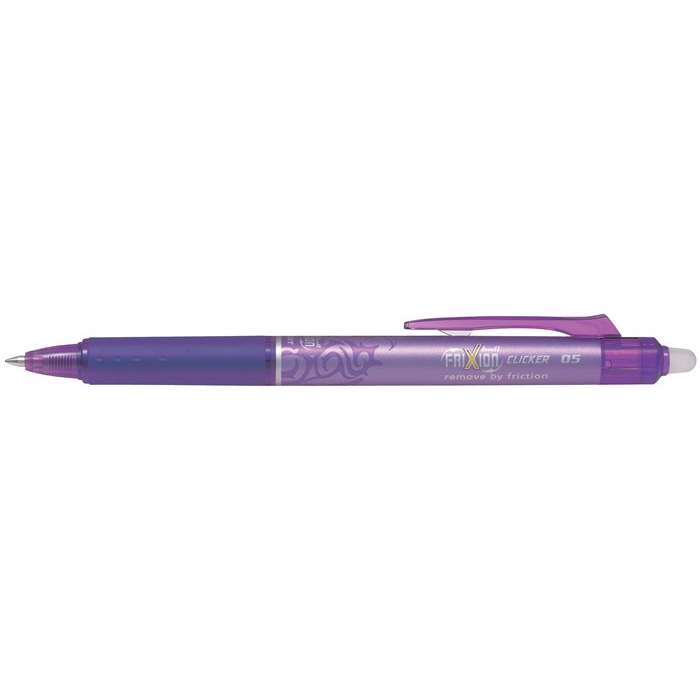 Pilot Frixion Clicker nyomógombos törölhető rollertoll - 0.35mm / lila (BLRT-FR5-V)