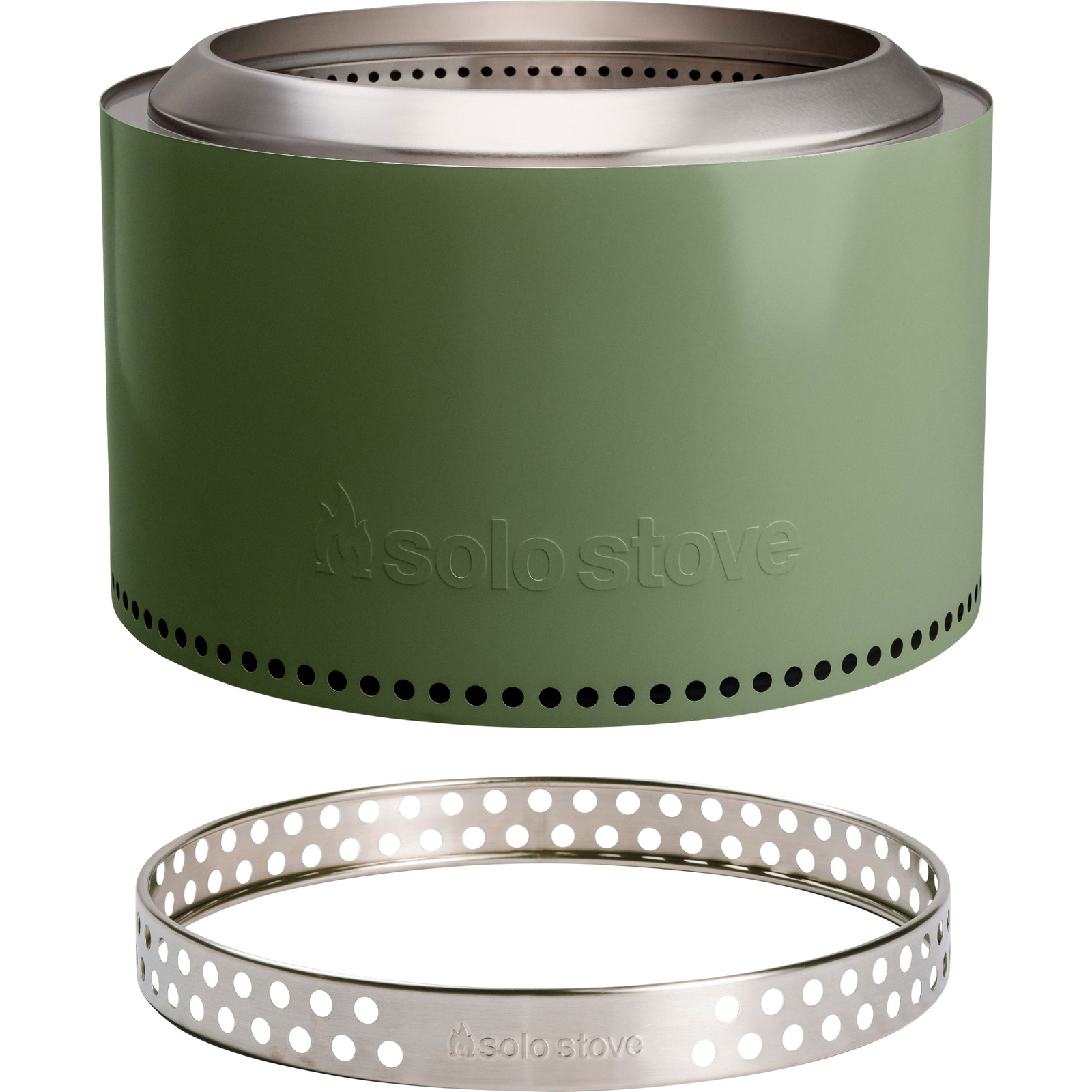 Solo Stove Yukon tűzhely + Stand 2.0, zöld (SSYUK-SD-27-2.0-DEEPOLIVE)