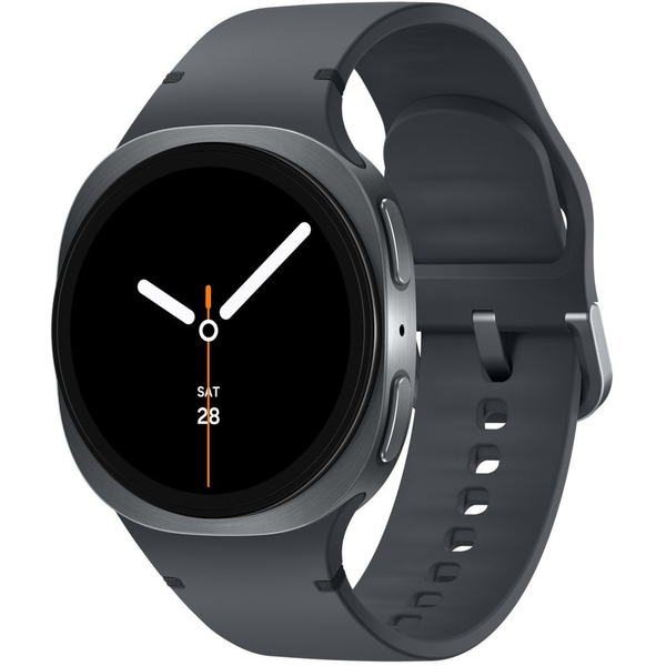 Samsung Galaxy Watch 8 3,3 cm (1.3") AMOLED 40 mm Digitaal 438 x 438 Pixels Touchscreen 4G Grafiet Wifi GPS