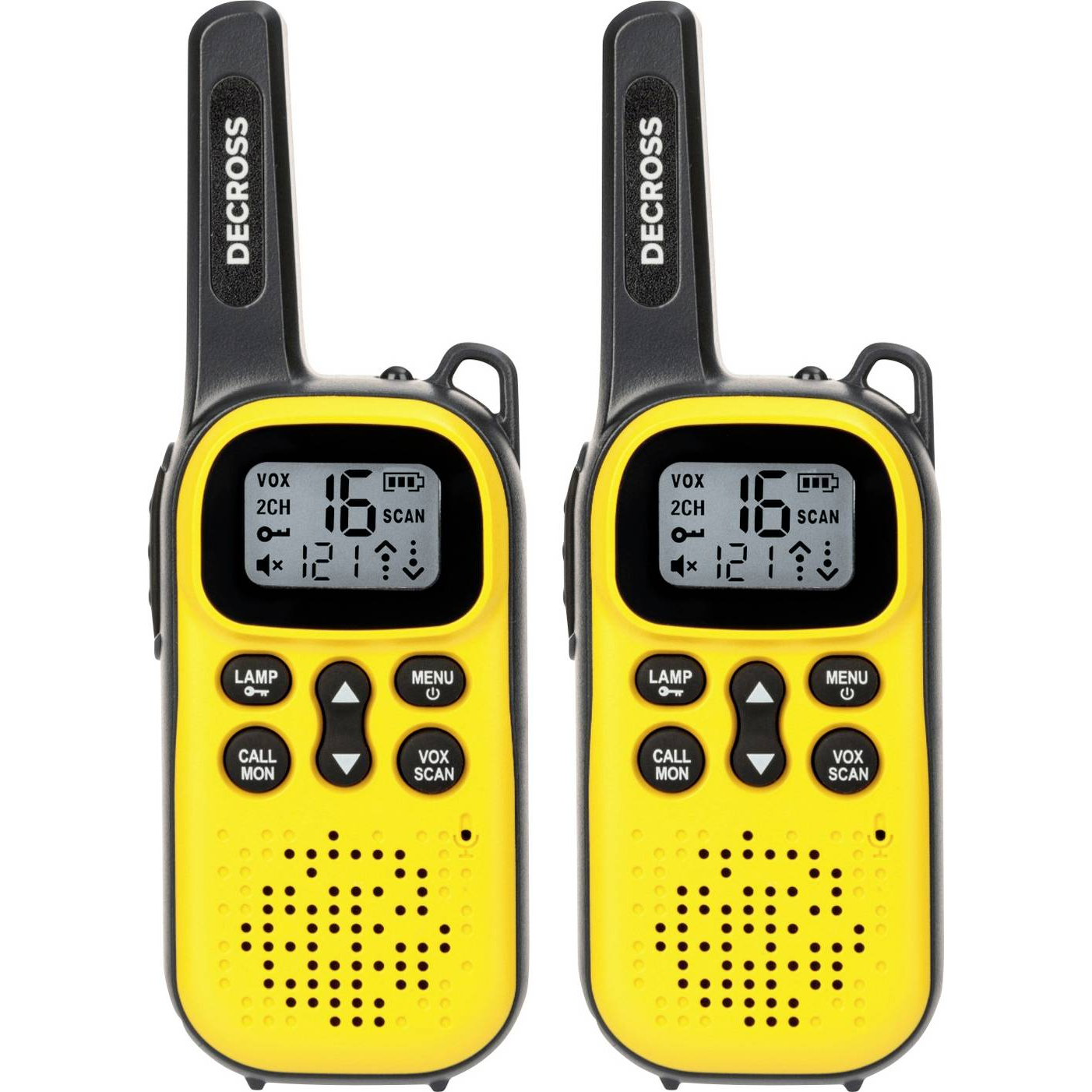 DECROSS DC43 Gelb 2er-Set PMR készülék (DC4311100002000) (DC4311100002000)