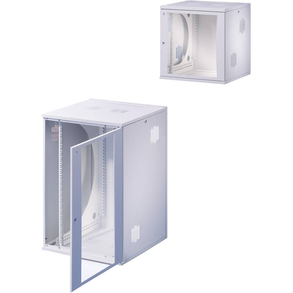 Rittal 7507.010 19 hálózati szekrény (Sz x Ma x Mé) 600 x 492 x 400 mm 9 ME Élénk szürke (RAL 7035) (7507.010)