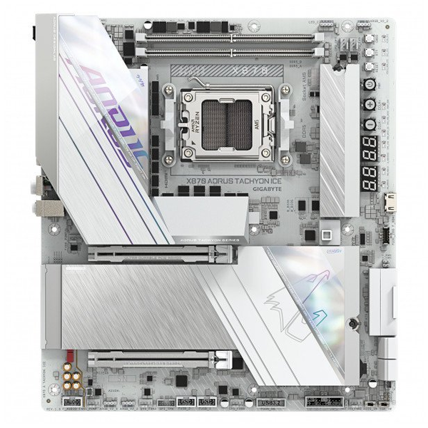 GIGABYTE X870 AORUS TACHYON ICE AMD X870 Sokkel AM5 Udvidet ATX