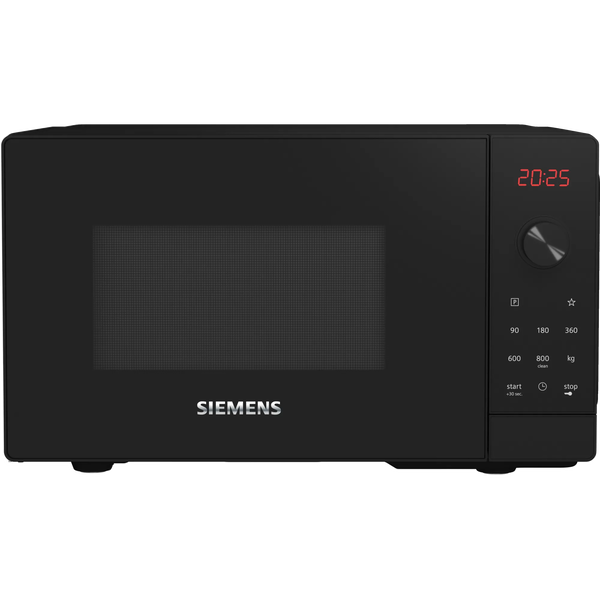 Siemens iQ300 FF023LMB2 микровълнова печка Плот Соло микровълна 20 Д 800 W Черен