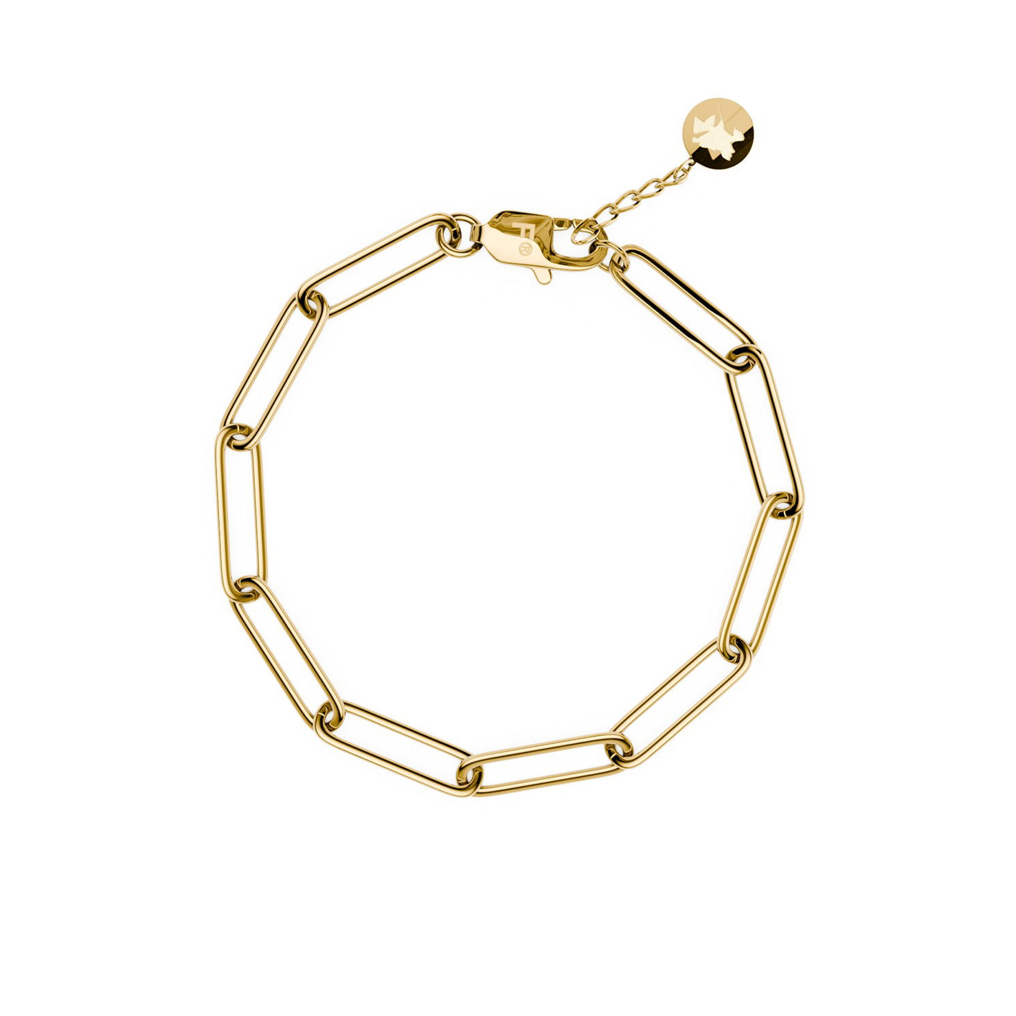 FURIOSA Paperclip Fire karkötő arany (8594182430684)