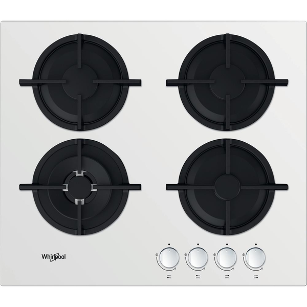 Whirlpool AKT 625/WH Beépíthető Gáz Főzőlap 4 Égő Fehér