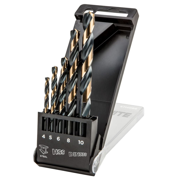 Vrtáky do kovu Graphite 55H086 HSS-CNC 5 ks