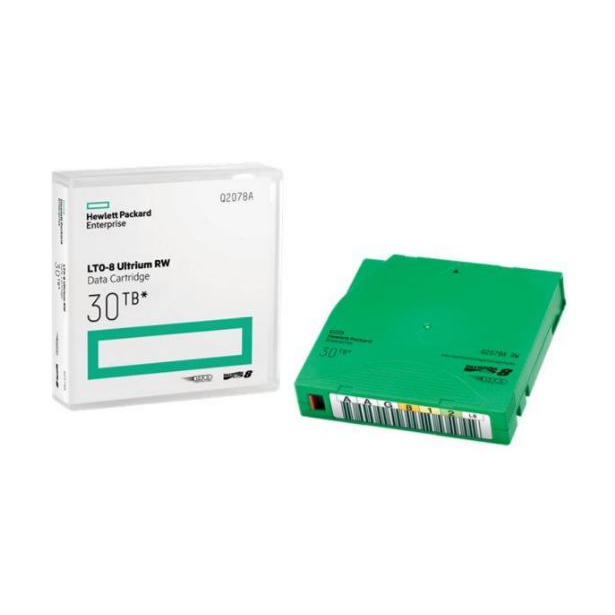 HP LTO-8 Ultrium 30TB RW Non-Custom Labeled Cartridge (20 pack) (Q2078AN) (Q2078AN)