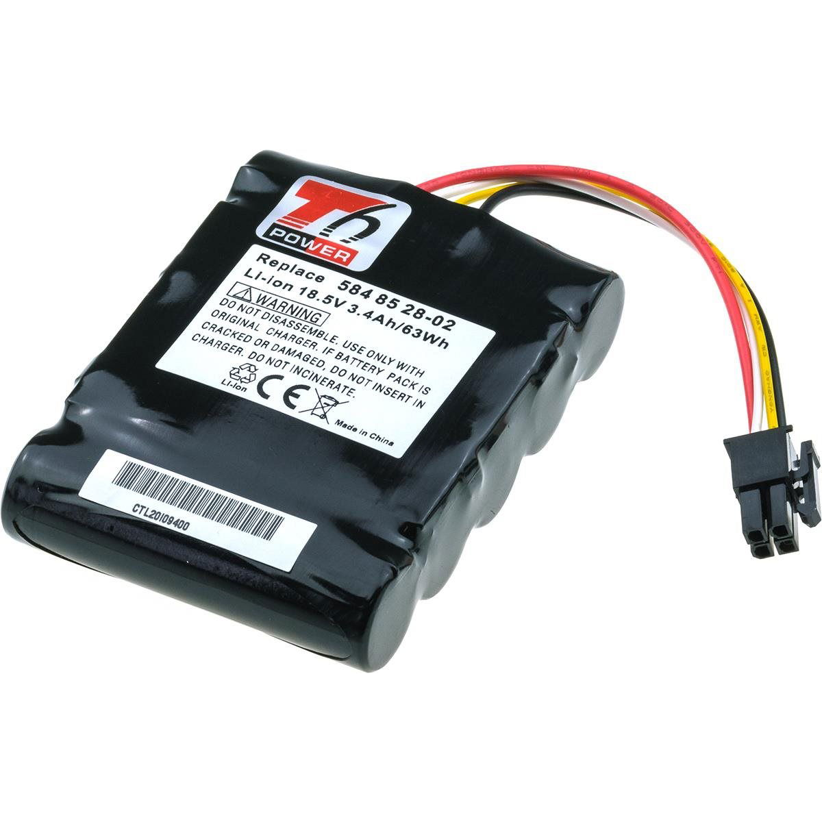 T6 Power pro Husqvarna Automower 315 2018, Li-Ion, 3400 mAh (63 Wh), 18,5 V (PTGA0001_v74113)