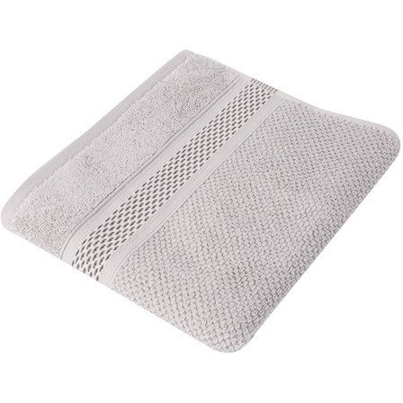 TOWEL 50X90CM MARIAM LIGHT GREY