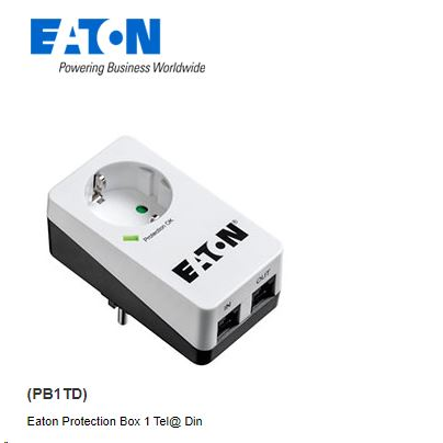 Eaton túlfeszültségvédő - Protection Box 1 Tel@ DIN (PB1TD) (PB1TD)