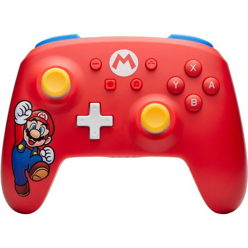 PowerA Mario Joy vezeték nélküli kontroller - Piros (Nintendo Switch) (NSGP0309-01)