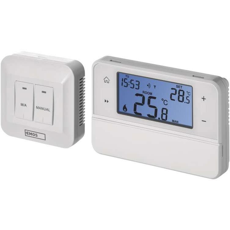 EMOS vezeték nélküli szobatermosztát OpenTherm P5616OT kommunikációval (2101307000)