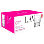 LAV Helen Soft Drink 230ml Üdítős üveg pohár szett 6 darabos