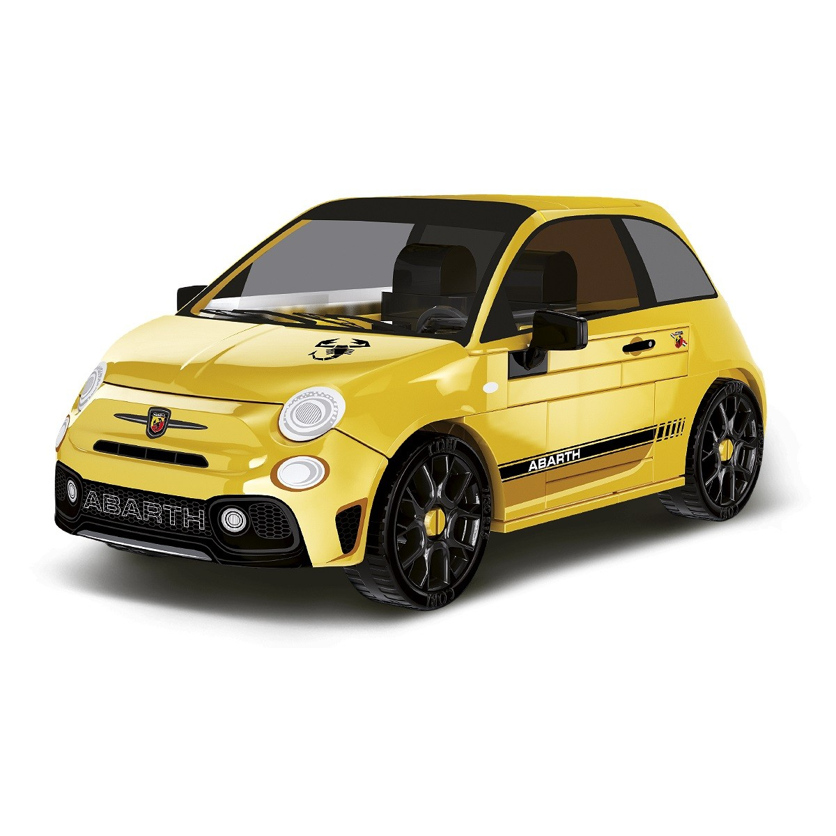 Cobi: Abarth 595 Competizione Autó Modell (1:35) (24601)