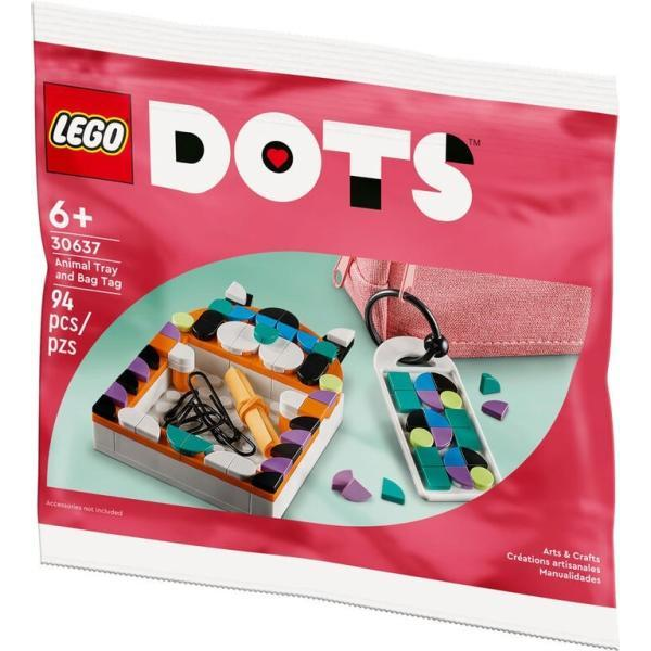 LEGO DOTS - Állatos tároló és táskadísz (30637)