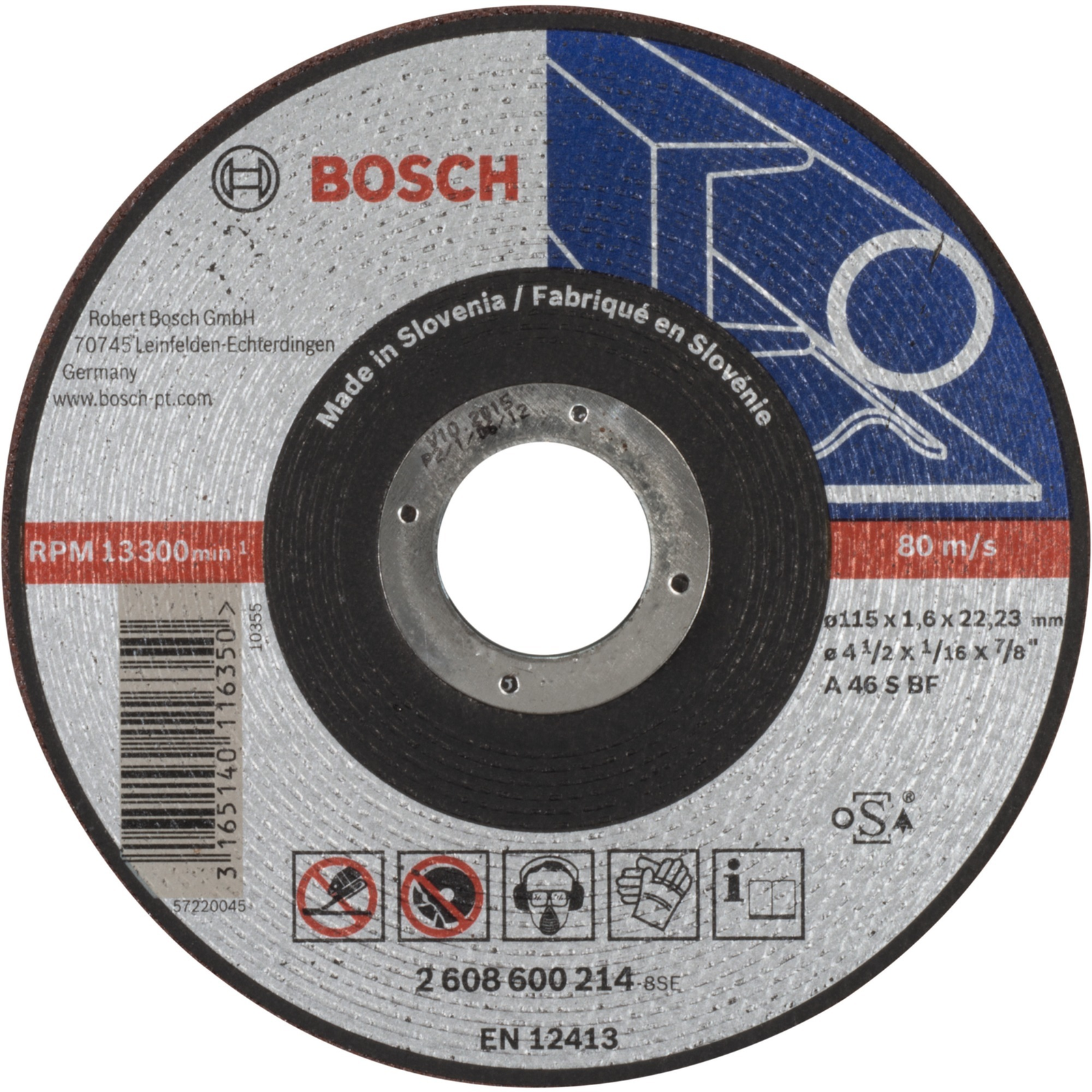 Bosch 2 608 600 214 sarokcsiszoló tartozék (2608600214)