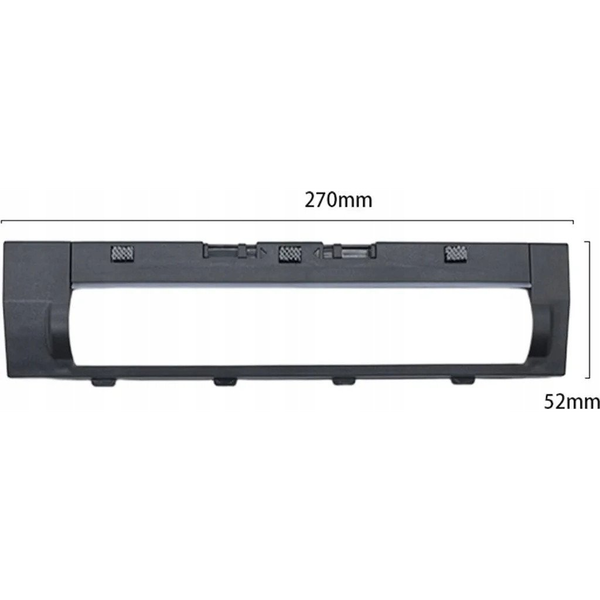 VACUUM ACC MAIN BRUSH COVER/BLACK 8.02.0439 ROBOROCK 8.02.0439 (6936905902993)