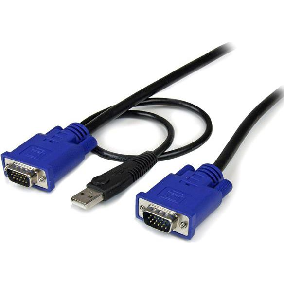 StarTech.com SVECONUS10 toetsenbord-video-muis (kvm) kabel Zwart