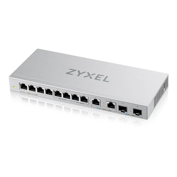 Zyxel XGS1010-12-ZZ0102F netværksswitch Ikke administreret Gigabit Ethernet (10/100/1000) Grå