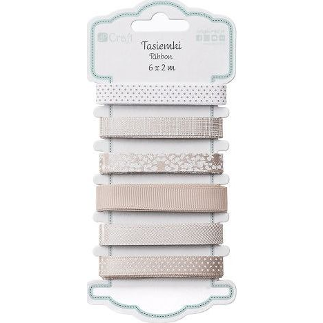 DP Craft Szalag Szett 2 m x 6 Darab Linen (AL997DLP)