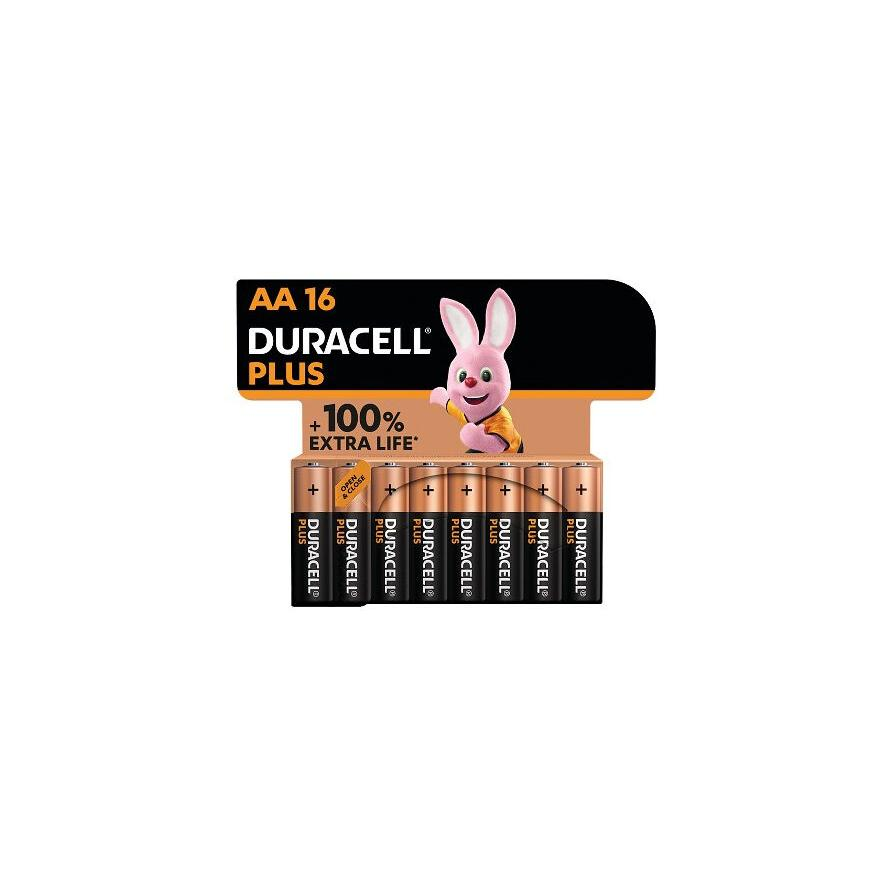 Duracell Plus Egyszer használatos elem AA Lúgos (176393)